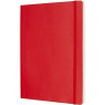 Блокнот MOLESKINE Classic Soft XLarge, пунктир, красный QP624F2